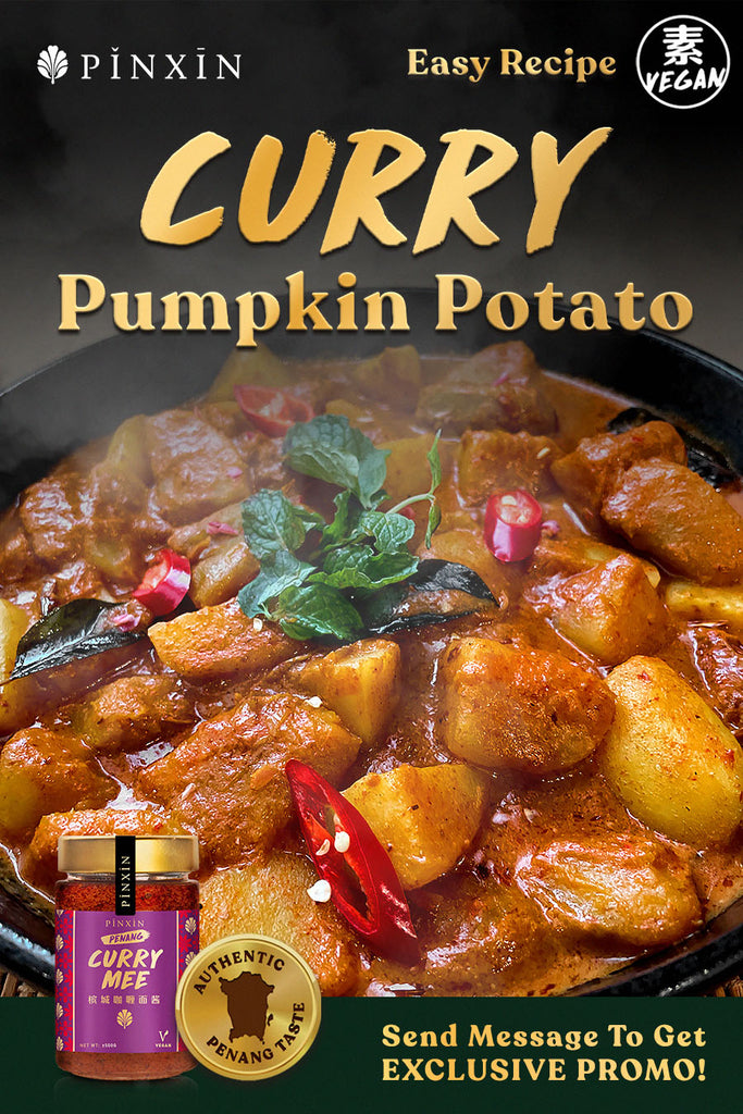 A warm and familiar home cooking [CURRY POTATO PUMPKIN]