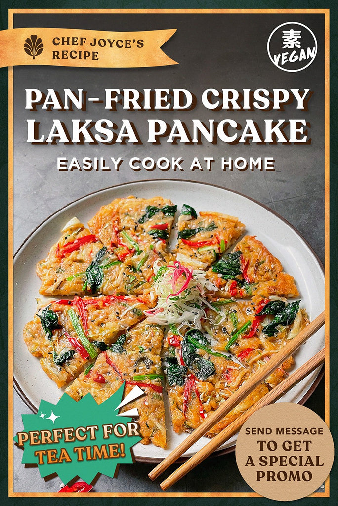 Pan-Fried Crispy LAKSA PANCAKE