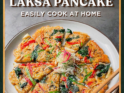 Pan-Fried Crispy LAKSA PANCAKE